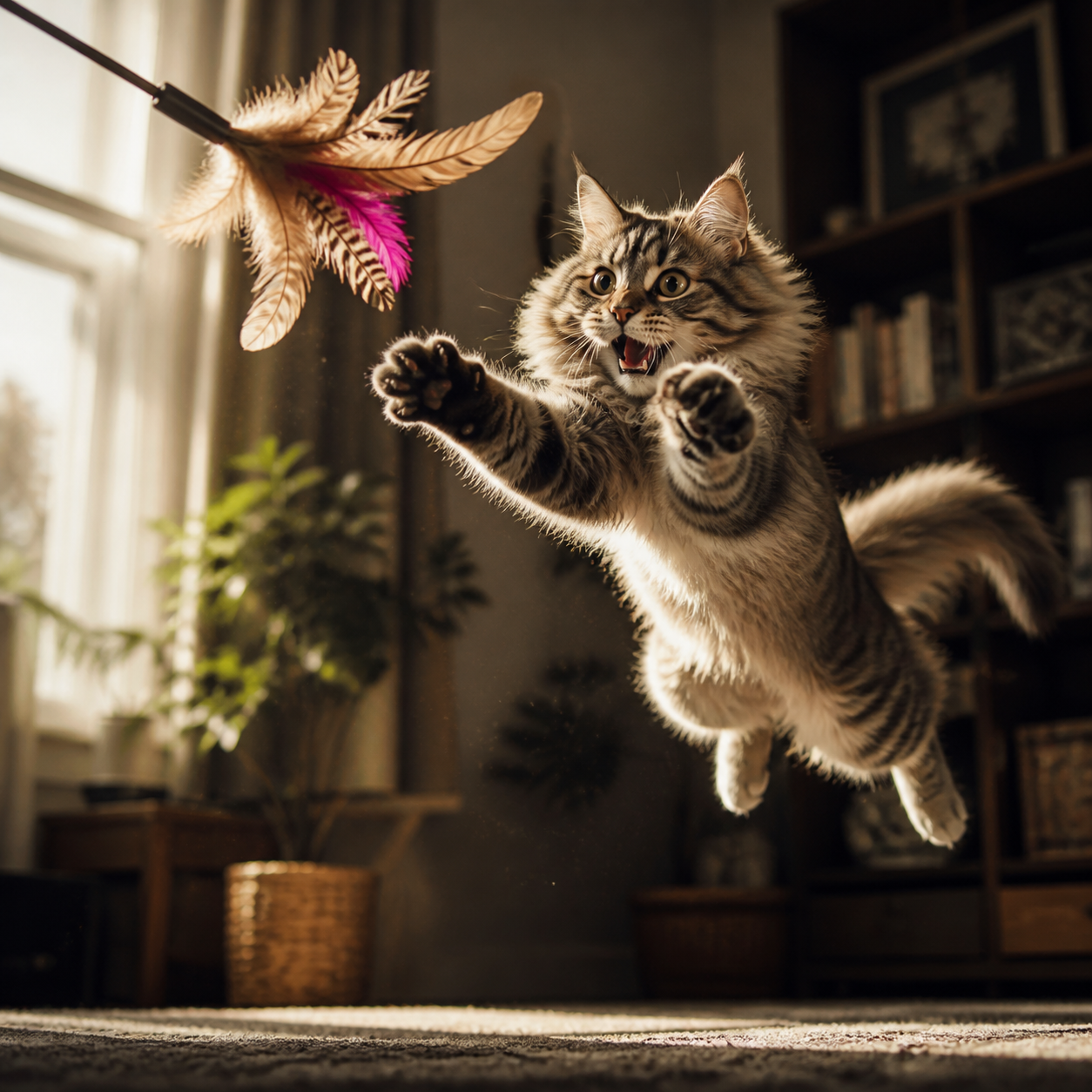 Guía de juguetes interactivos para grabar videos divertidos con tu gato: convierte a tu felino en estrella de cine